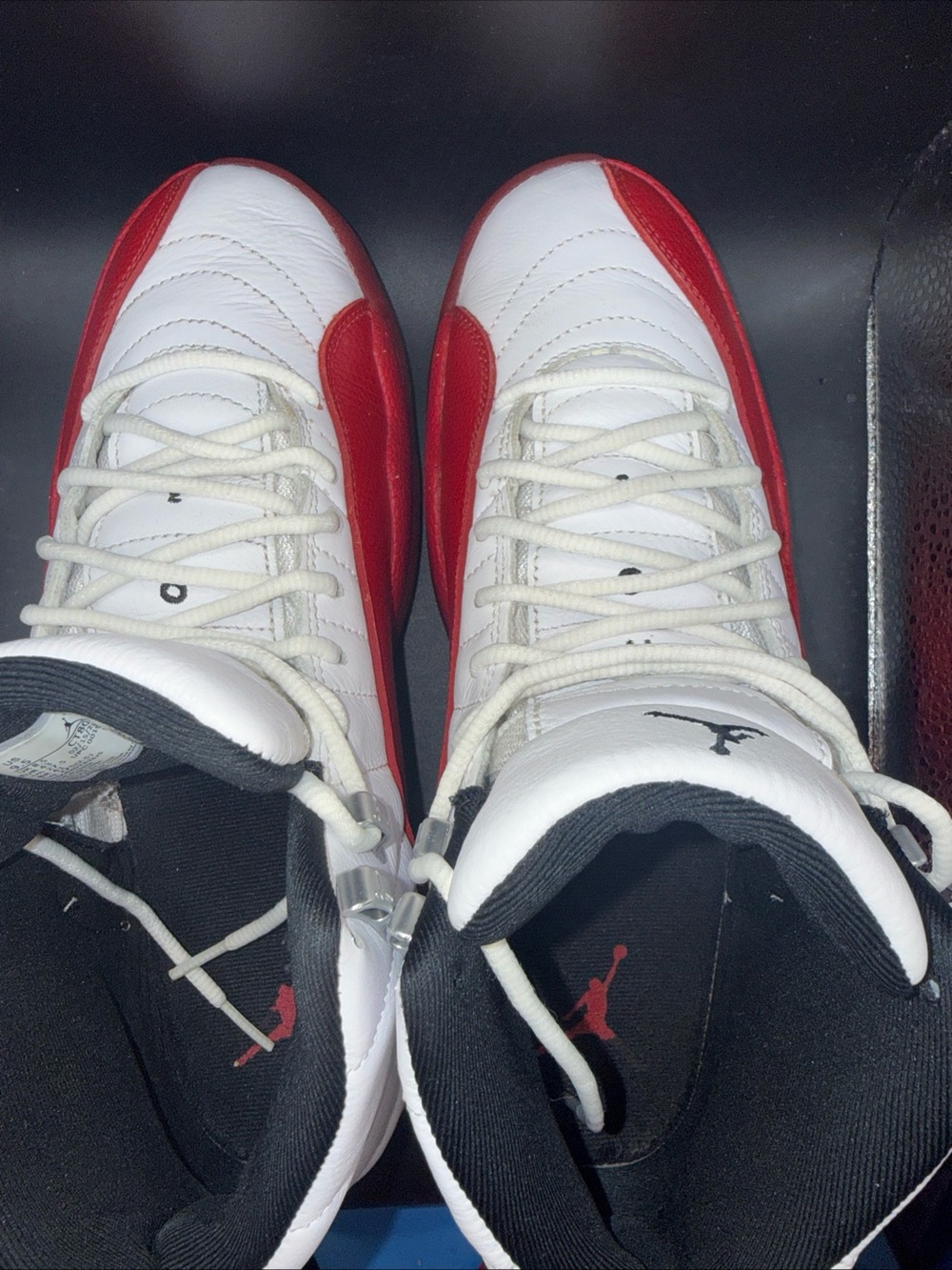 Size 9.5 - Jordan 12 Retro 2023 Mid Cherry, CT8013-116, Clean, No Box, Great - Picture 6 of 10